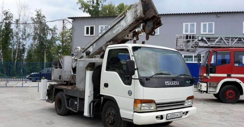 Автобуровая ISUZU ELF